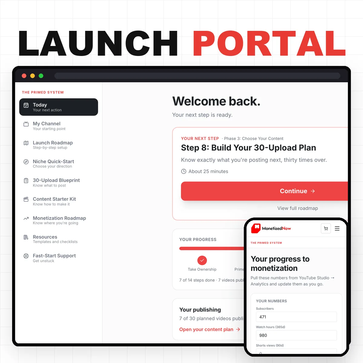 YouTube Launch Portal