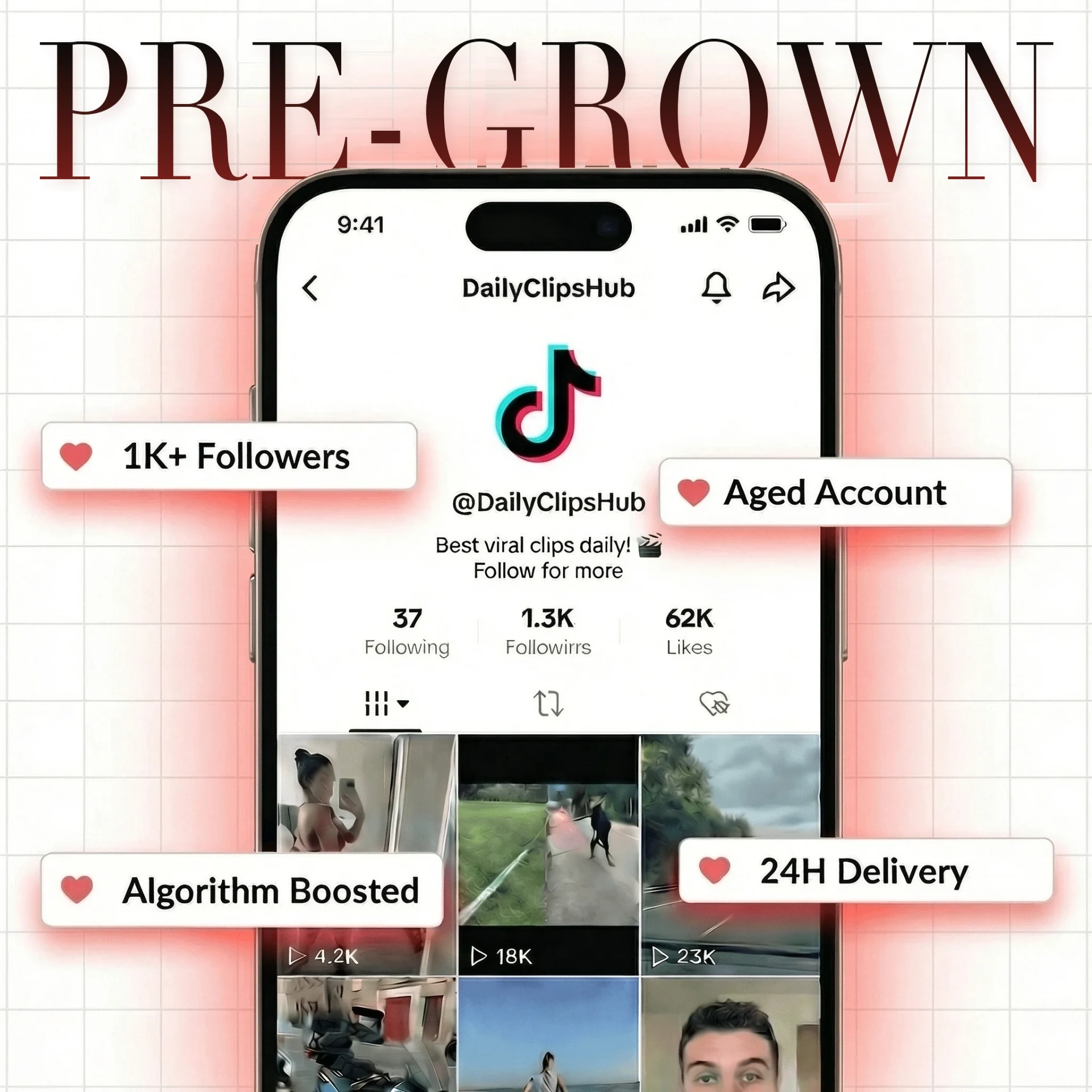 Pre-Grown TikTok